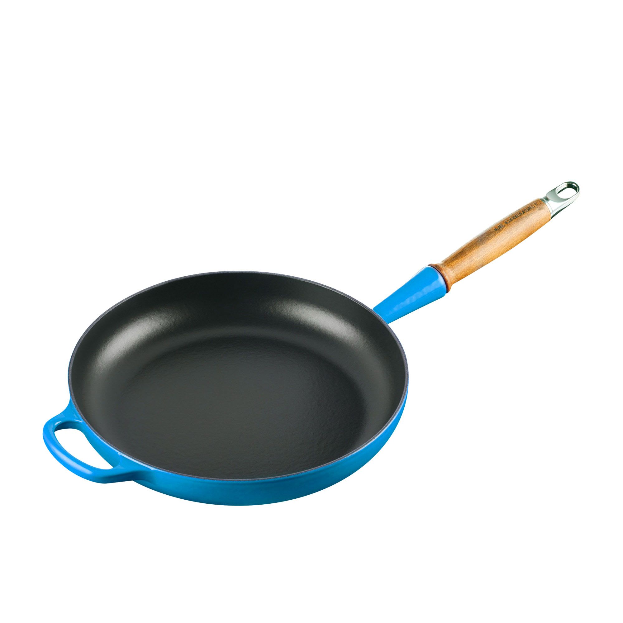 Le Creuset Signature Cast Iron Frypan 28cm Azure Blue | Kitchen